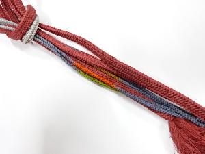 正絹　手組帯締め